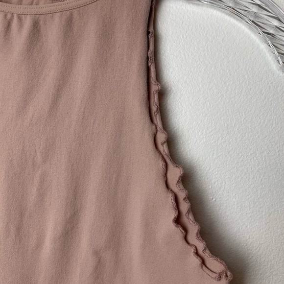 Intimately Free M/L Feels Right pink Nude high neck Bodysuit - Picture 7 of 7